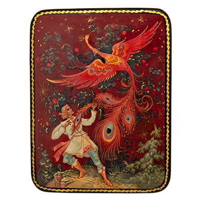 Шкатулка Жар-птица