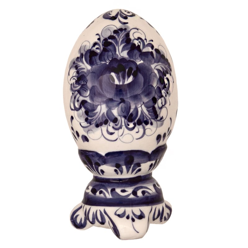 Фото - Пасхальное яйцо гжель Собор художественное 14 см