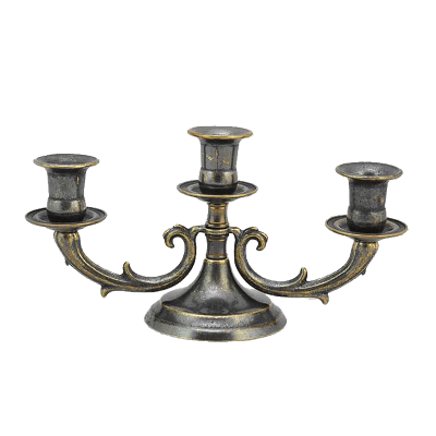 Фото - Канделябр на три свечи Альбиния 13 см