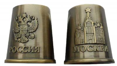 Фото - Наперсток металлический Двуглавый орел 2,5 см