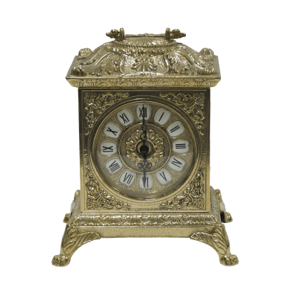 Фото - Каминные часы Ларец золото 23 х 18,5 см