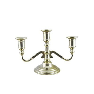 Фото - Канделябр на три свечи 24 см
