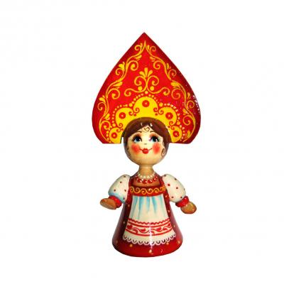 Фото - Деревянная кукла Русская царевна 10,5 см