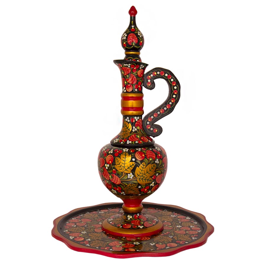 Фото - Набор для вина Хохлома "Просторы" 8 предметов