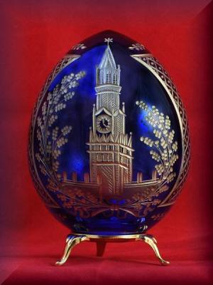 Фото - Пасхальное яйцо Московский Кремль 11 см