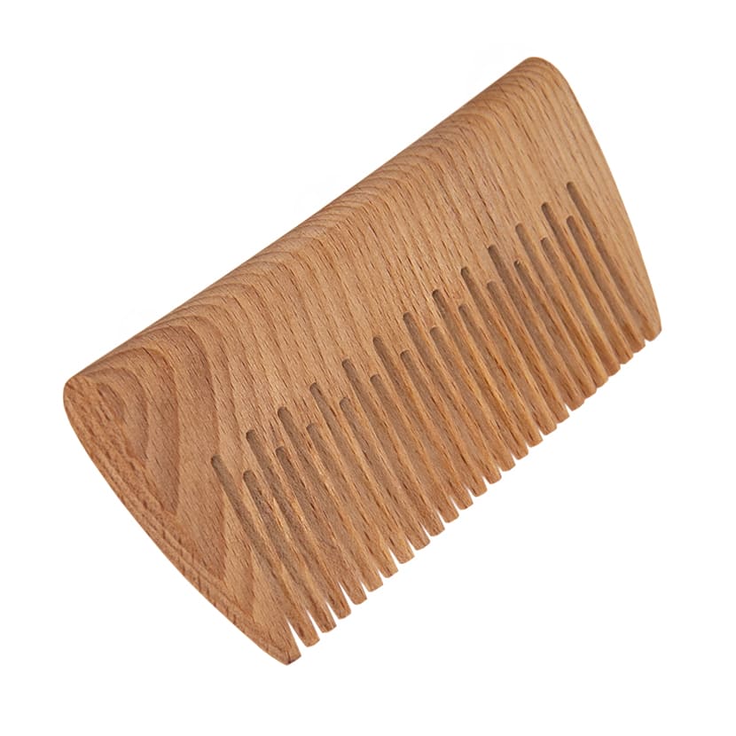 Фото - Гребень из дерева можжевельника для вьющихся волос 14 х 5,5 см