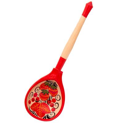 Фото - Ложка сувенирная авторская Хохлома 18 см