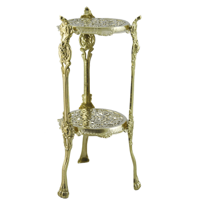 Фото - Столик с двумя полками ажурный Жизель 36 х 19 см