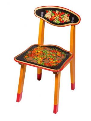 Фото - Хохломской стульчик Традиционный для детей 55 см
