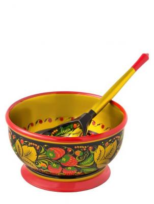 Фото - Набор хохлома Мимоза для салата 2 предмета