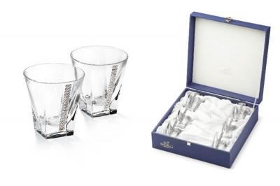 Набор стопок для водки из хрусталя Регина Сваровски 50 мл 6 штук