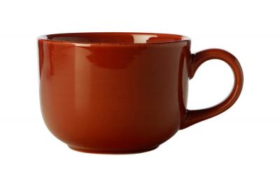 Кружка керамическая Портофино терракота 650 мл