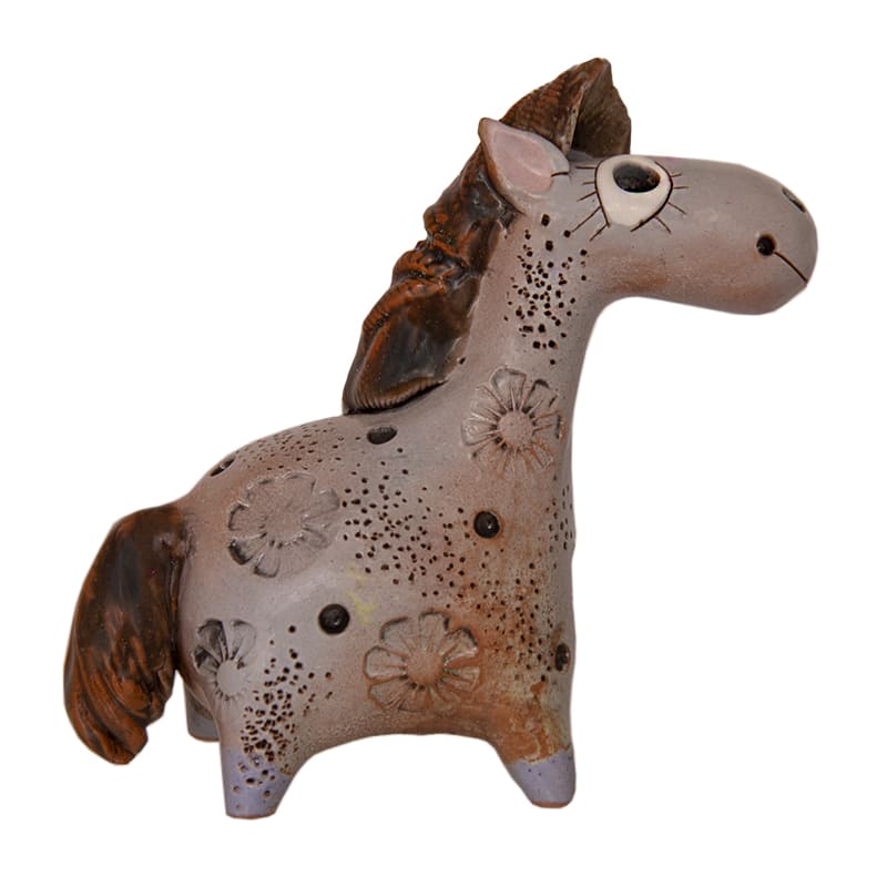 Фото - Керамическая статуэтка Лошадка подружка 10 х 12 см