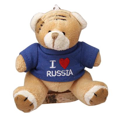 Фото - Плюшевый мишка Russia игрушка брелок для ключей 11 см Фото - Плюшевый мишка Russia игрушка брелок для ключей 11 см