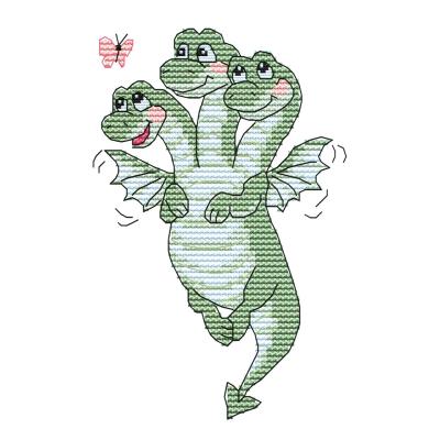 Фото - Набор для вышивания крестом Дракончик 