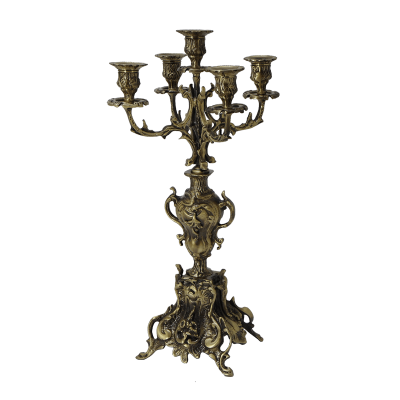 Фото - Канделябр из бронзы Принципал антик 50 х 26 см
