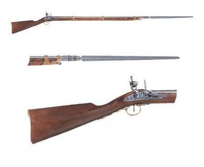 Фото - Карабин времен Наполеона, со штыком, 1806 г.