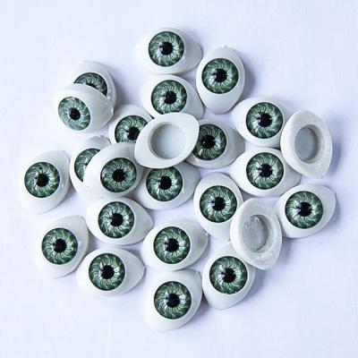 Фото - Глазки кошачьи серо-зеленые для игрушек