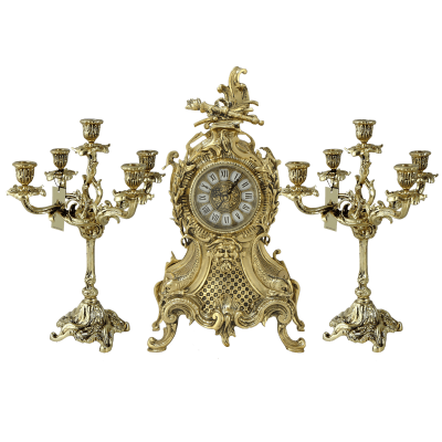 Фото - Бронзовый каминный набор Карранка Велло