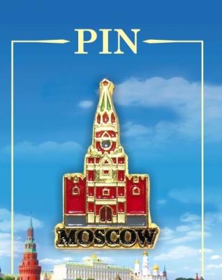Фото - Фигурный сувенирный значок Башни Москвы 3 см