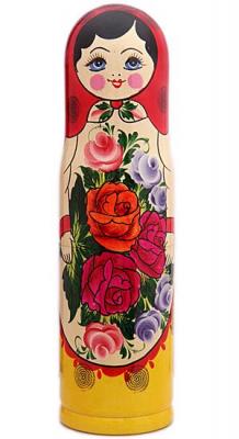 Фото - Футляр под водку Традиционная матрешка 0,5 л Фото - Футляр под водку Традиционная матрешка 0,5 л