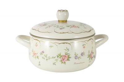 Эмалированная кастрюля Воспоминание 18 см, 1,9 литров