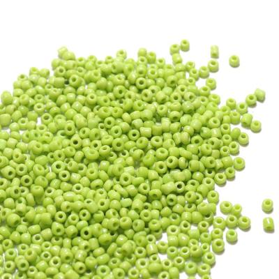 Фото - Бисер блестящий салатовый №124 450 грамм