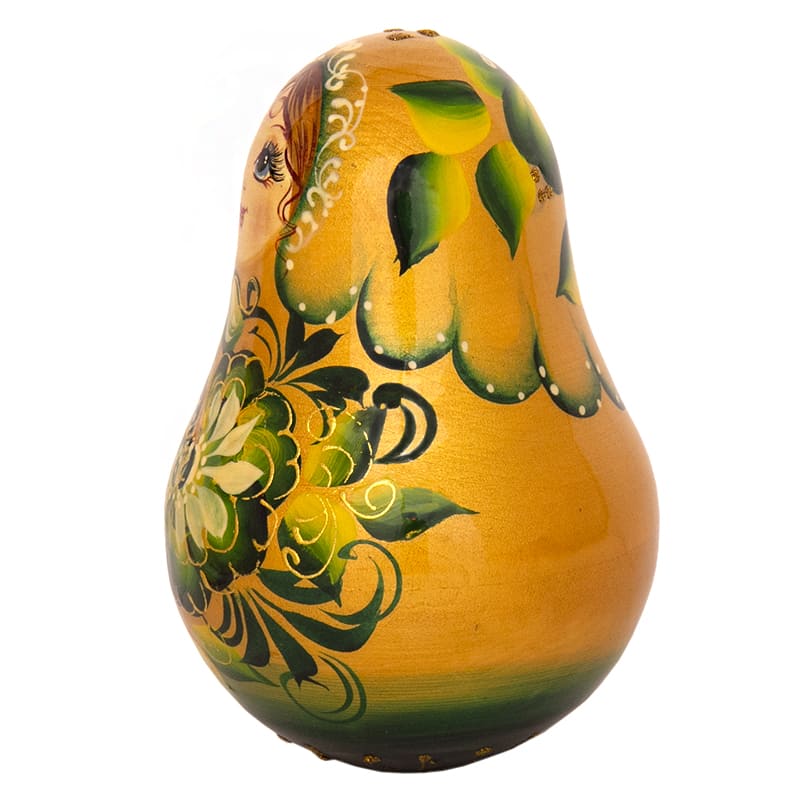 Фото - Неваляшка музыкальная Золотая коллекция Петушок Весенний 14,5 см