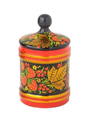 Фото - Кадочка для сыпучих продуктов Хохлома 14 см