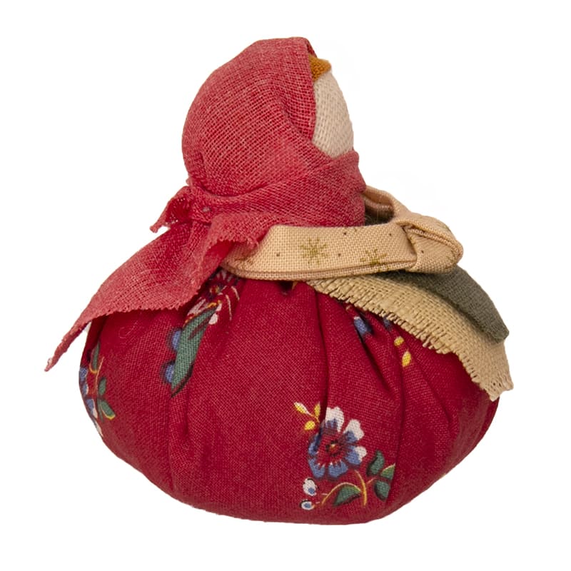 Фото - Кукла оберег Благополучница малая с мятой 8 х 7 см