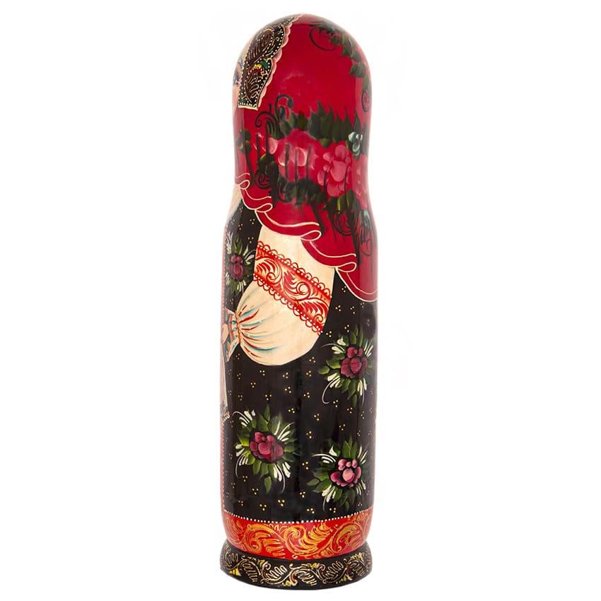 Фото - Футляр для бутылки шампанского матрешка Анфиса 37 см