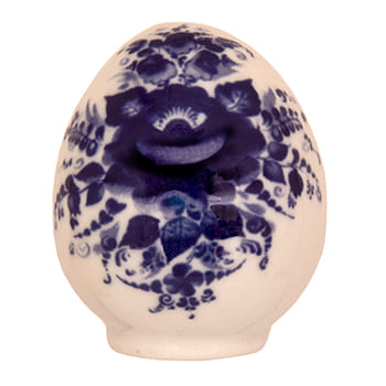 Пасхальное яйцо гжельский букет