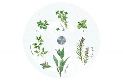 Сервировочное блюдо вращающееся Гербариум 32 см