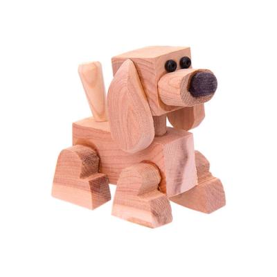 Фото - Деревянная собака Пудель 7 х 5,5 см Фото - Деревянная собака Пудель 7 х 5,5 см