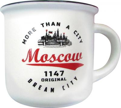 Фото - Фарфоровая кружка Эмблема Москва 350 мл