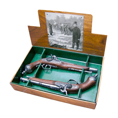 Пистоли дуэльные 18 век