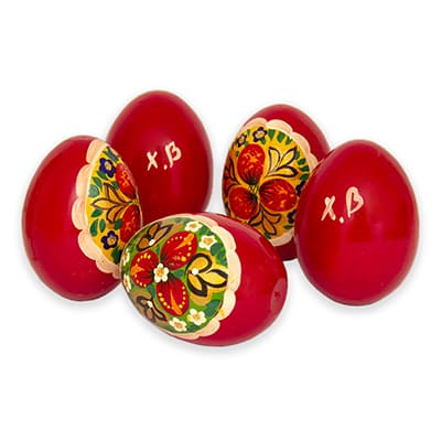 Набор пасхальных яиц писанки