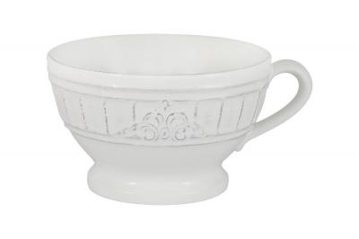 Суповая чашка из керамики Венеция белая 500 мл