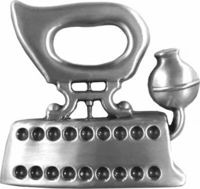 Фото - Магнит металлический коллекционный Утюжок 4 х 4 см