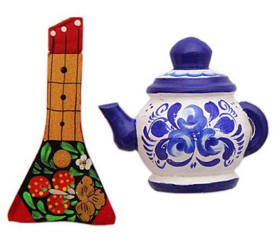 Фото - Магниты набор 2 штуки Русская душа - цвета в ассортименте! 7 см Фото - Магниты набор 2 штуки Русская душа - цвета в ассортименте! 7 см