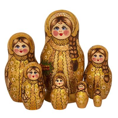 Матрешка жженка Злата