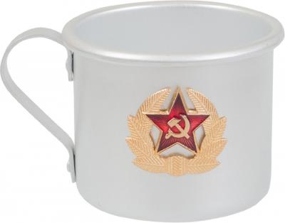 Фото - Кружка алюминиевая Звезда 250 мл Фото - Кружка алюминиевая Звезда 250 мл
