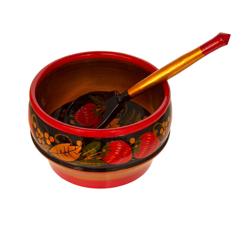 Фото - Набор для варенья Хохлома "Теплый вечер" 2 предмета