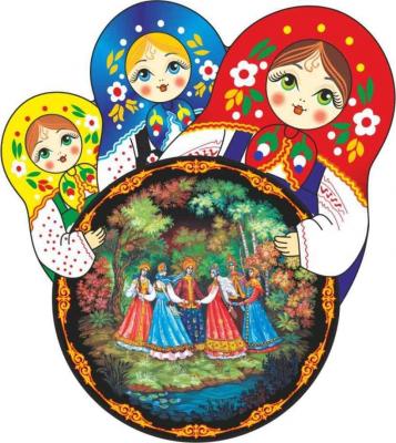 Фото - Магнит Матрешка Хоровод