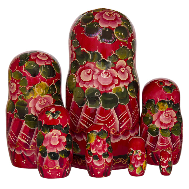 Фото - Деревянная матрешка авторская Москва 7 мест 23 см