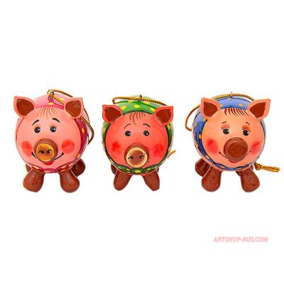Фото - Ёлочная игрушка Свинья Фото - Ёлочная игрушка Свинья
