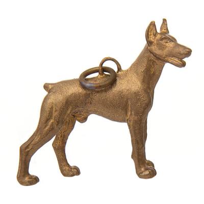 Фото - Фигурка металлическая Доберман