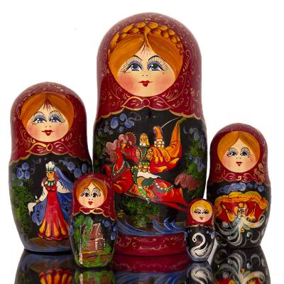 Деревянная матрешка сказка