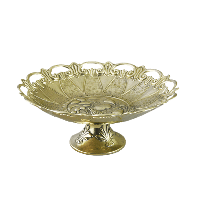 Ваза для фруктов Версавия золото 24 х 9 см Ваза для фруктов Версавия золото 24 х 9 см