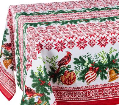 Фото - Новогодняя скатерть Гирлянда 150 х 220 см Фото - Новогодняя скатерть Гирлянда 150 х 220 см